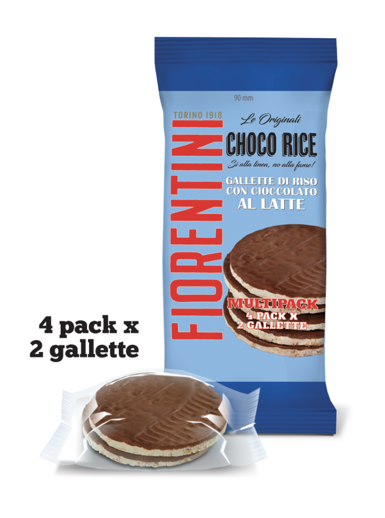 Gallette Di Riso Con Cioccolato Al Latte Multipack Pack X