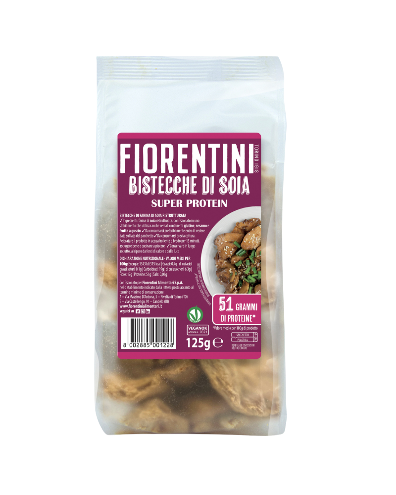 Bistecche di Soia 125g