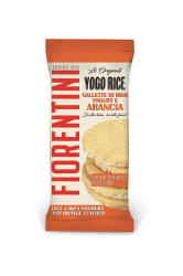 GALLETTE DI RISO RICOPERTE GUSTO YOGURT E ARANCIA 100G