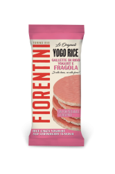 GALLETTE DI RISO RICOPERTE GUSTO YOGURT E FRAGOLA 100G