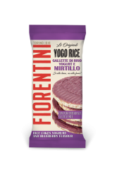 GALLETTE DI RISO RICOPERTE GUSTO YOGURT E MIRTILLO 100G