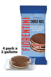 GALLETTE DI RISO CON CIOCCOLATO AL LATTE - MULTIPACK 4 PACK X 2 GALLETTE