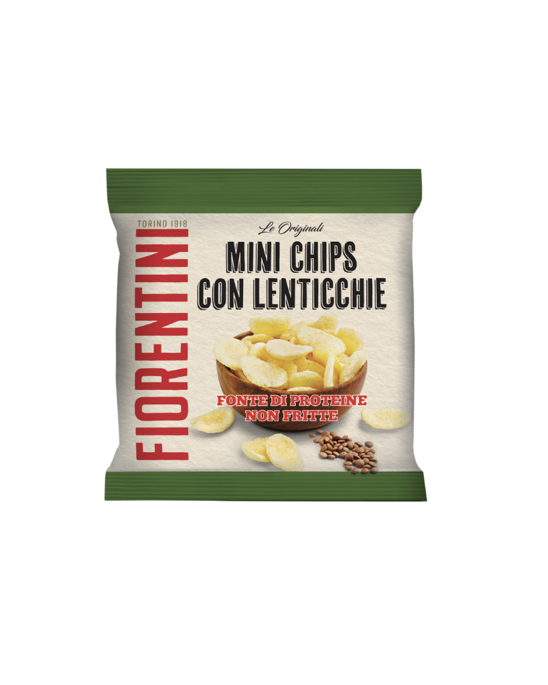Mini Chips Lenticchie 20g
