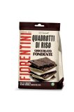 QUADROTTI DI RISO RICOPERTI CON CIOCCOLATO FONDENTE 80G